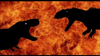 Jurassic Rage Giganotosaurus vs Tyrannosaurus [upl. by Roselba914]