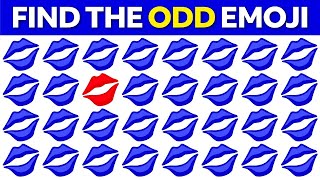 Find the ODD One Out  Emoji Quiz [upl. by Ecinaj]