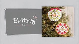 Be Merry Kit by Stampin Up [upl. by Zolnay978]