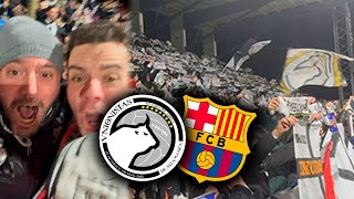 ¡¡LA LOCURA DEL UNIONISTAS VS FC BARCELONA DESDE DENTRO EN COPA DEL REY Senén Morán [upl. by Mauretta]