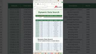 Dynamic Data Search in Excel  Excel Tips and Tricks [upl. by Sigsmond]