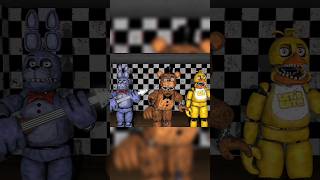 FNAF HOW THE FNAF 2 ANIMATRONICS BECAME WITHERED FNAF freddyfazbear edit [upl. by Noryd]