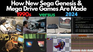 How Sega Genesis amp Mega Drive Games Are Made In 2024 [upl. by Yleen771]