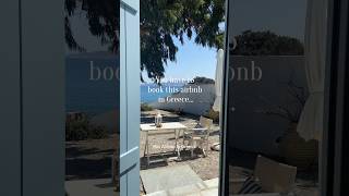 Search “Sunny Coast  Beach front studio II  Waterfront” on Airbnb greece greek greecetrip [upl. by Rolat224]