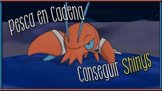 Pesca en Cadena  Conseguir Shinys [upl. by Dymphia]