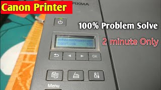 Canon printer support code 1726 100 problem solve [upl. by Aztinad]