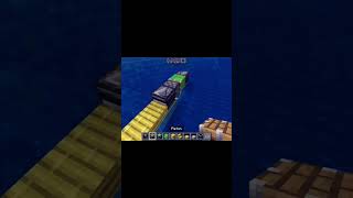 Minecraft Working Motor Bord 🚤 minecraft steve minecraftguide🔥 shortvideo viralvideo [upl. by Can239]