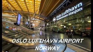 OSLO AIRPORT  OSLO LUFTHAVN  NORWAY  BINU [upl. by Ahsennod]