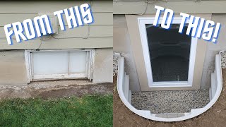 Installing a Egress Window [upl. by Undry]