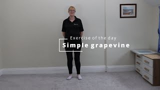 Home Exercise Simple Grapevine [upl. by Bigler]