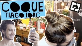 COMO FAZER COQUE TIAGO IORC  HAIRSTYLE [upl. by Close]