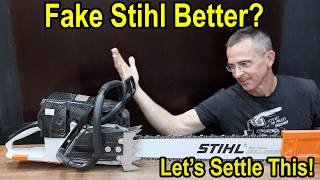 Fake Stihl Chainsaw Better Let’s Settle This [upl. by Lomasi1]