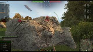 World of Tanks Charioteer  1 morte 1201 dano [upl. by Dnomsaj]