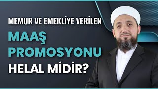 Maaş Promosyonunu Kullanmak Caiz midir  Promosyon Helal mıdır [upl. by Elvah728]