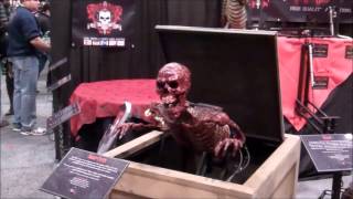 Crate Skeleton Animation  SkeleCrate  Animated Halloween Prop  Haunted House Prop [upl. by Sebastian]