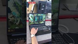 Laptop Acer Nitro 5 Gaming AN515 45 R6EV R5 5600H8GB512GB144Hz4GB GTX1650Win11 [upl. by Burnley]