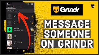 How to Message Someone in Grindr App 2023 [upl. by Fischer]