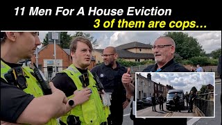 11 Men Turn Up For House Eviction In Lincoln [upl. by Eilrahc498]