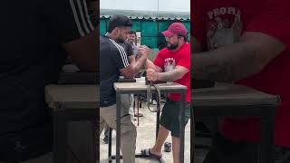 Amit Vs Harman mann😱Armwrestling with top seed of indiaamitsingh armwrestlingchamp viralshort [upl. by Hewitt]