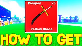 HOW TO GET YORUYELLOW BLADE in MEME SEA ROBLOX [upl. by Allain]