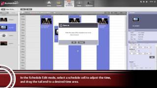 08 SuperSign Server Lite  Schedule content [upl. by Tolman]