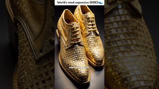 World most expensive shoes 👟 [upl. by Htebesile935]