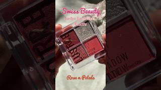 Swiss Beauty Lustre Eyeshdow review swissbeautycosmetics eyeshadowpalette ytshorts makeup fyp [upl. by Ailecara379]