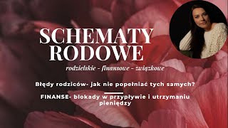 SCHEMATY RODOWE  Blokady finansowe  czemu pieniądze nie płyną Gdzie rozdaje siebie Co odtwarzam [upl. by Ahseena719]