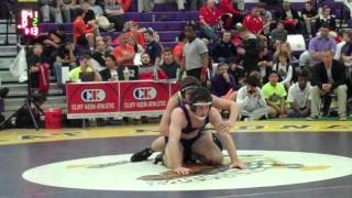 Garrett Beam Queen of Peace vs Neil Schuster Mt St Joe 152lb MMM 2015 Final [upl. by Lairbag]