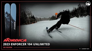 2023 Nordica Enforcer 104 Unlimited Ski Review with SkiEssentialscom [upl. by Joey635]