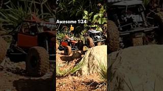 These mini 124 4WD RC Cars care Awesome rc offroad rccar rccrawler rccars rchobby 4x4 4wd [upl. by Derayne]