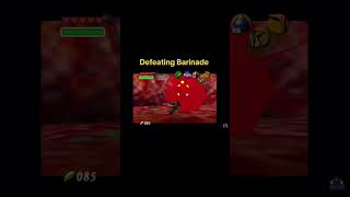 Barinade Boss Battle nintendo64 ocarinaoftime zelda retrogaming legendofzeldaocarinaoftime [upl. by Aisekal]