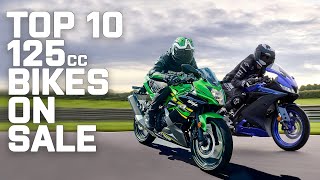 Top 10 Best 125cc Motorcycles of 2022 [upl. by Trescott]