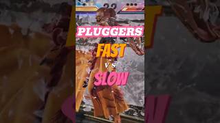 Fast vs Slow Pluggers tekken8 shorts funny [upl. by Lledrev]