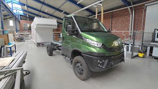 TEURES WELT WOHNMOBIL EINFACH BILLIGER SELBSTBAUEN Iveco Daily 4x4 mit Leerkabine für kleines Geld [upl. by Tali]