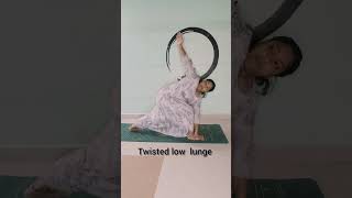 Spinal twist yoga asanasyoga healthy lifestyle hina pahilajani spinal cord [upl. by Hawk]