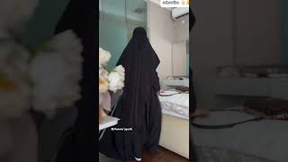 Niqab part 1hijab islam islamicvideo niqab hijabstyle follow mashallahماشاءالله [upl. by Iclehc192]