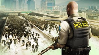 I became a COP in a ZOMBIE OUTBREAK in GTA 5 RP [upl. by Cathi217]