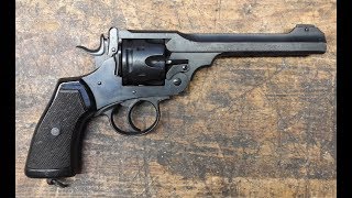 Shooting the Webley MkVI in 455  Intro and Range [upl. by Schoenberg]