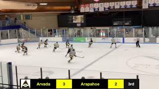 Arvada Bantam 14U B Gold vs Arapahoe Maize Vail Tournament Game 4 [upl. by Luwana]