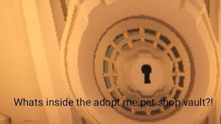 Opening adopt me pet shop vault ❣️ OMG WATCH TILL END RUBYXSHEILA [upl. by Odlanar659]