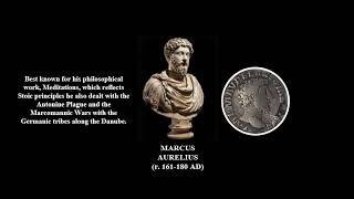 Marcus Aurelius Roman Denarius and some history about the emperor ancientcoins romanhistory [upl. by Ahcarb]