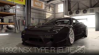 【CSR2】1992 NSX TYPE R ELITE 35 • tune amp shift • 6949 [upl. by Akinyt510]