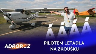 Pilotem letadla na zkoušku  Petr Koukal pilotuje Cessnu C172 pro Adropcz [upl. by Ysied]