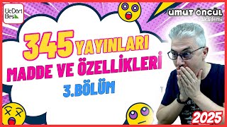 345 Yayınları  TYT Fizik  Madde ve Özellikleri  3Bölüm [upl. by Ashlee]