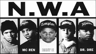 NWA  Gangsta Gangsta  Instrumental [upl. by Kraska613]