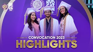 6th Convocation Highlights  Habib University [upl. by March]