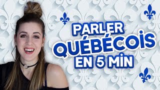 PARLER QUÉBÉCOIS EN 5 MINUTES  DENYZEE [upl. by Mauer]