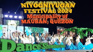 NIYOGYUGAN FESTIVAL 2024  MUNICIPALITY OF MAUBAN  niyogyuganfestival2024 maubanquezon [upl. by Barthold]