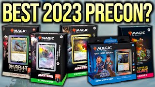 2023 Commander Precons Worst to Best  Which Commander Decks Are Most Worth Buying [upl. by Oneill564]